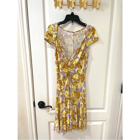 Free People Ribbed Mini Dress Size Small - Picture 1 of 6
